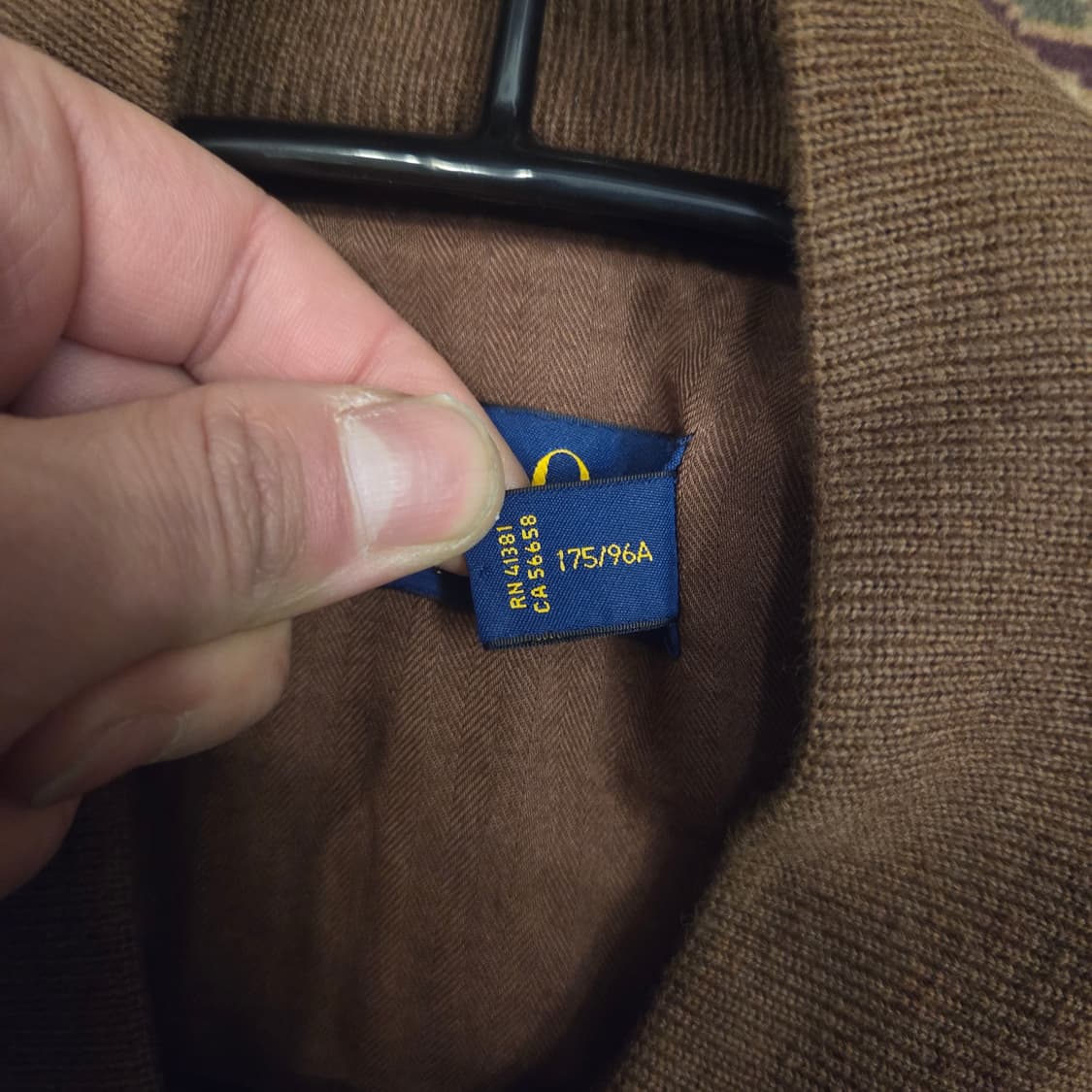 폴로 스웨이드 봄버 자켓 m 레더자켓 가죽자켓 스웨이드자켓 상품이미지4