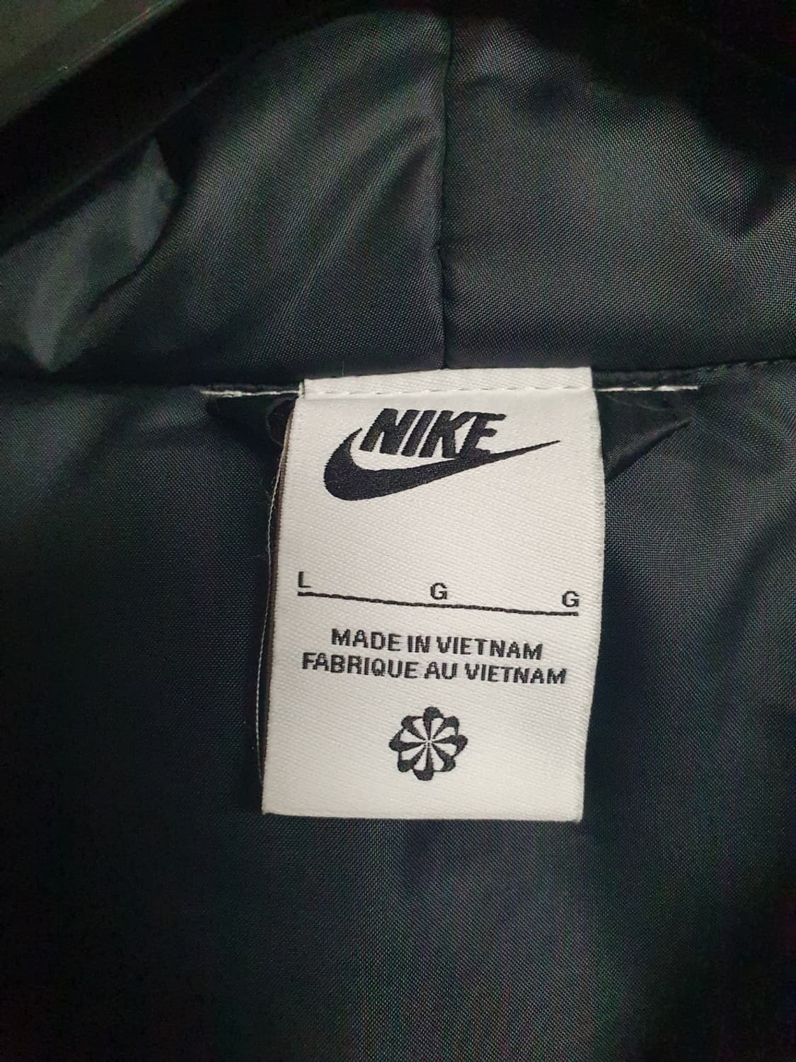 택포 나이키 자켓 하프집 아노락패딩 윈터라이즈드 후드 숏점퍼 100 상품이미지7