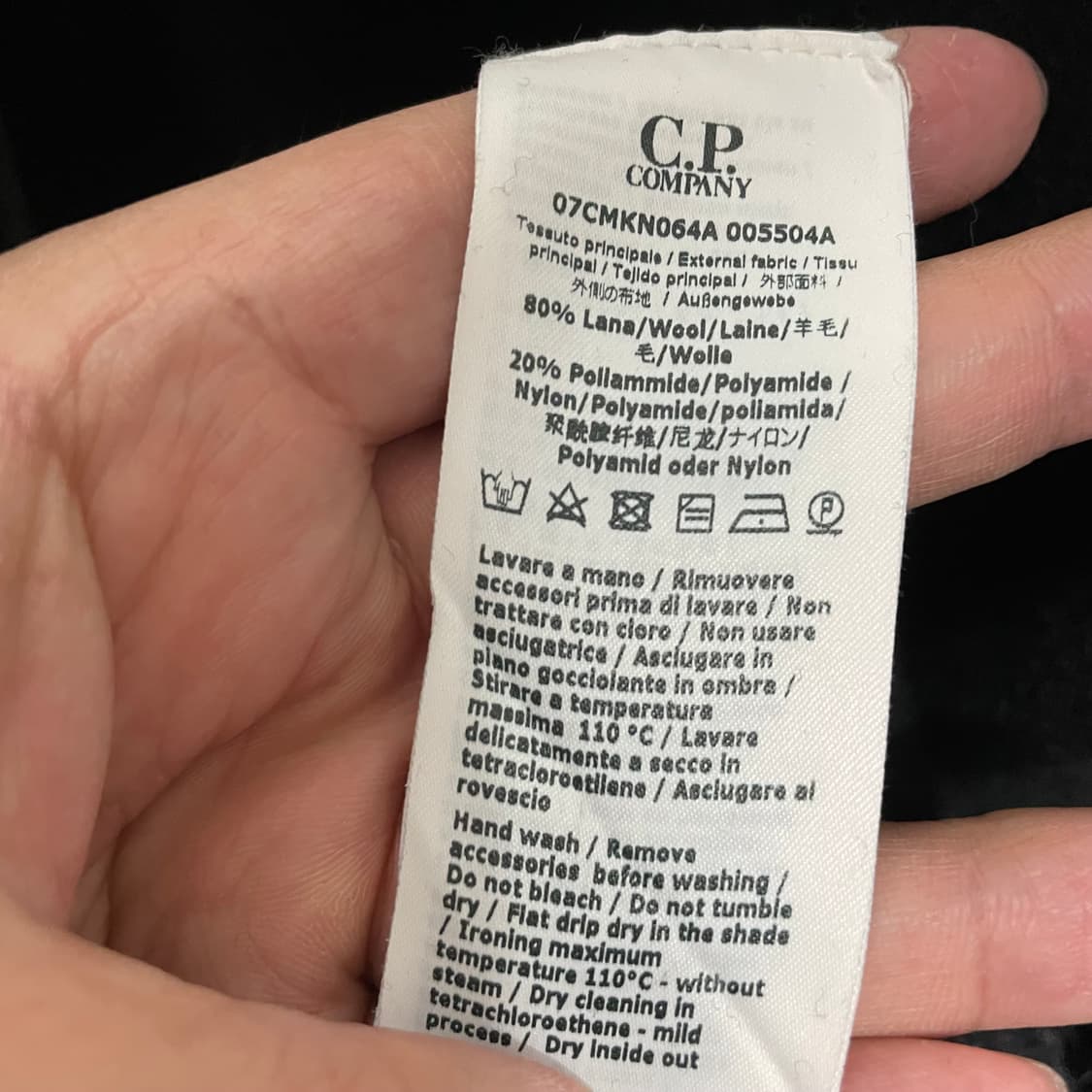 [M] C.P. 컴퍼니 렌즈 와펜 크루넥 니트 씨피컴퍼니 상품이미지6