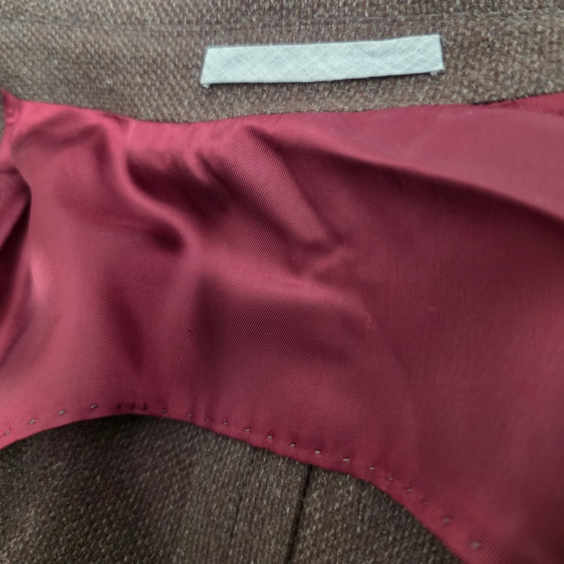 [정품] 브루넬로 쿠치넬리 울 캐시미어 실크 혼방 더블 재킷 상품이미지5