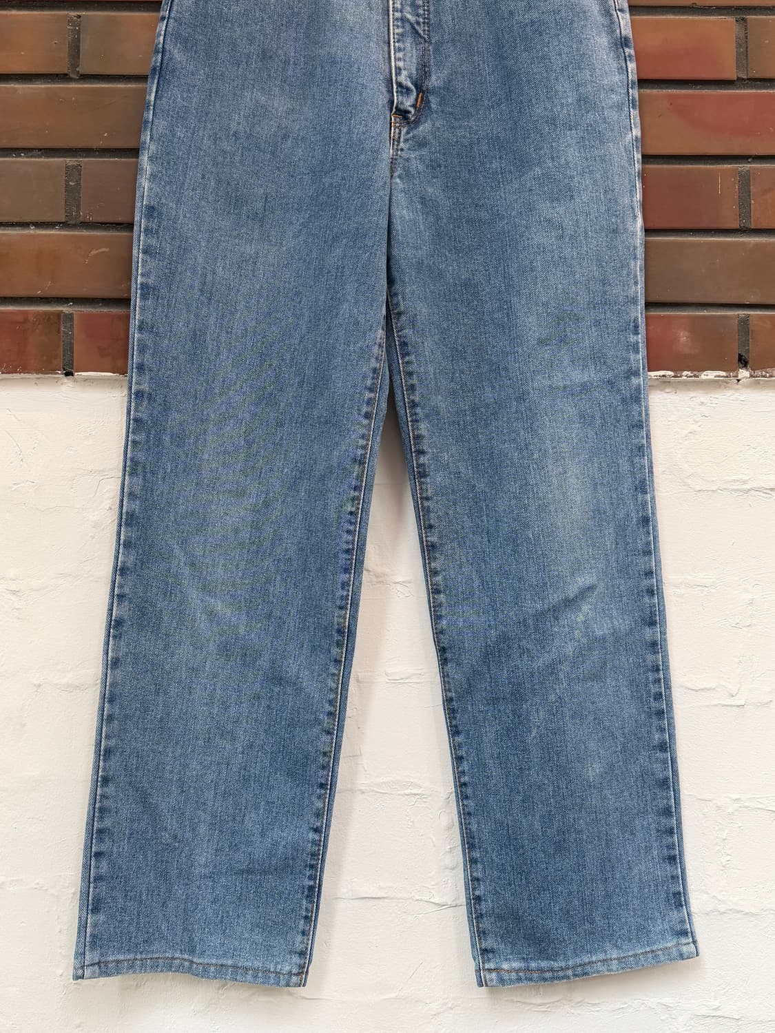 Wrangler lady 랭글러 라이트 블루 배기핏 데님 진 28 상품이미지3