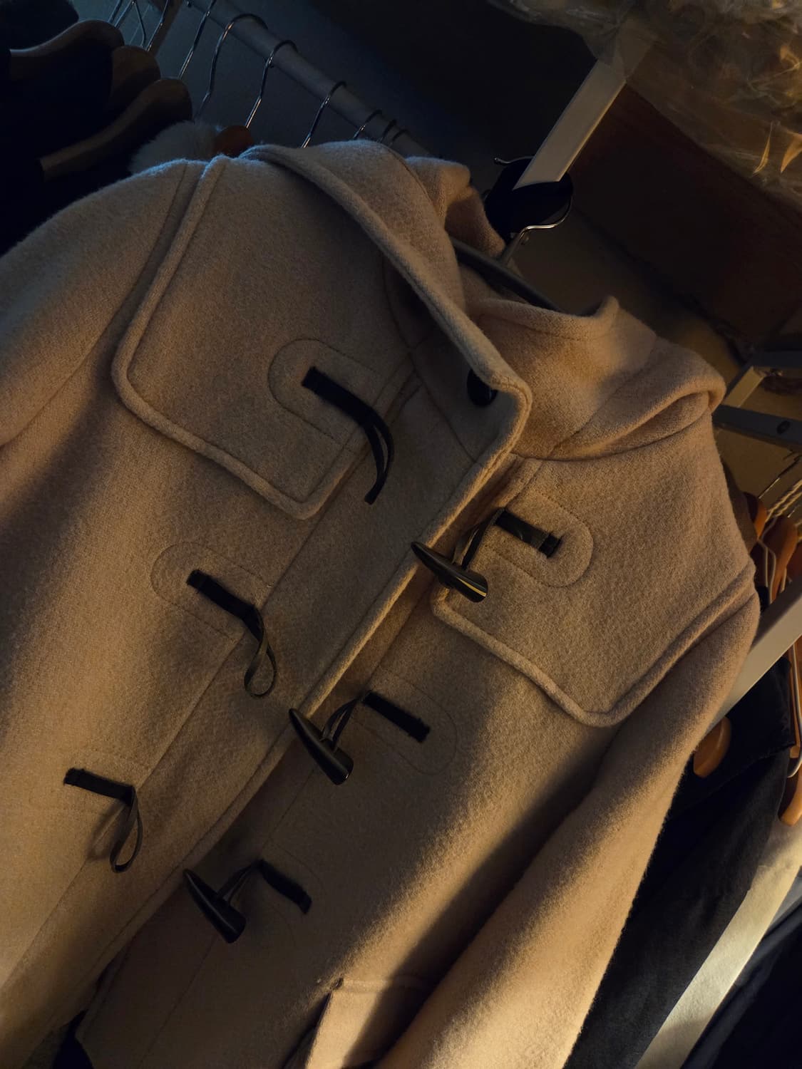 데일리 모리 러블리 미디 떡볶이 코트 상품이미지4