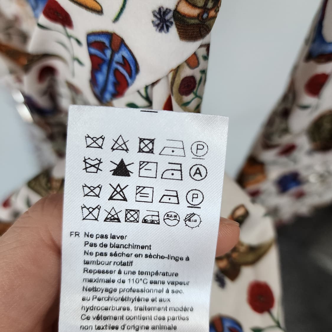 산드로 패턴 롱 원피스 상품이미지5