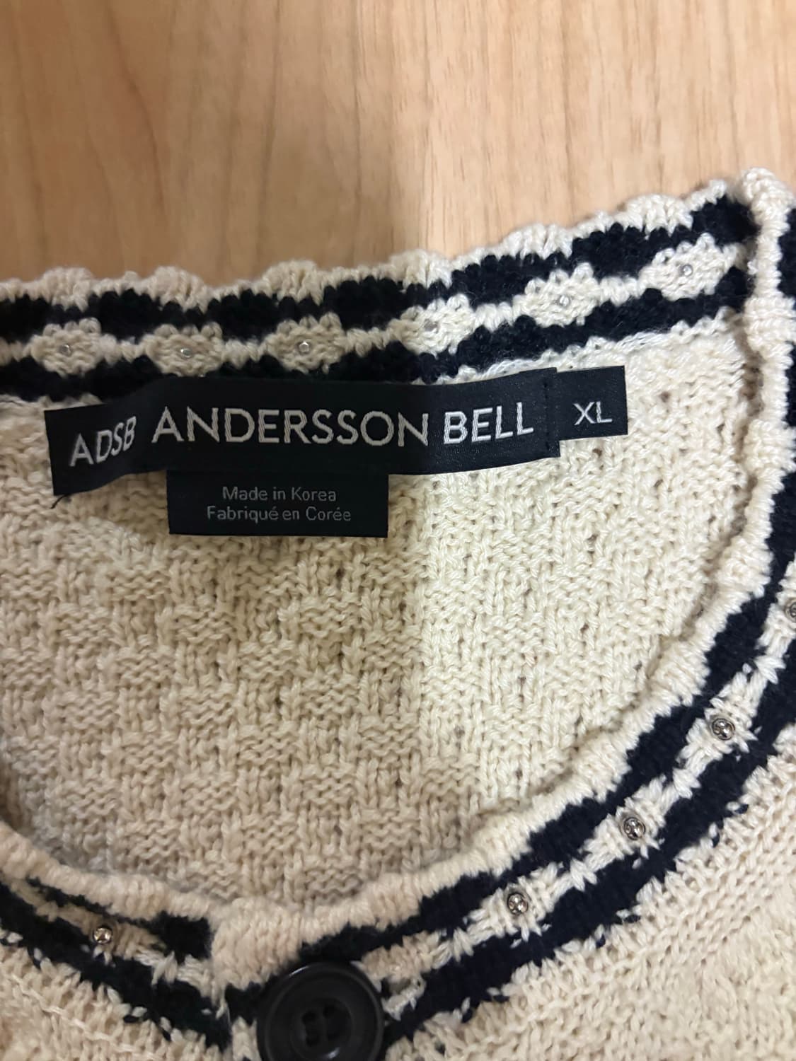 앤더슨벨 가디건 xl 상품이미지4