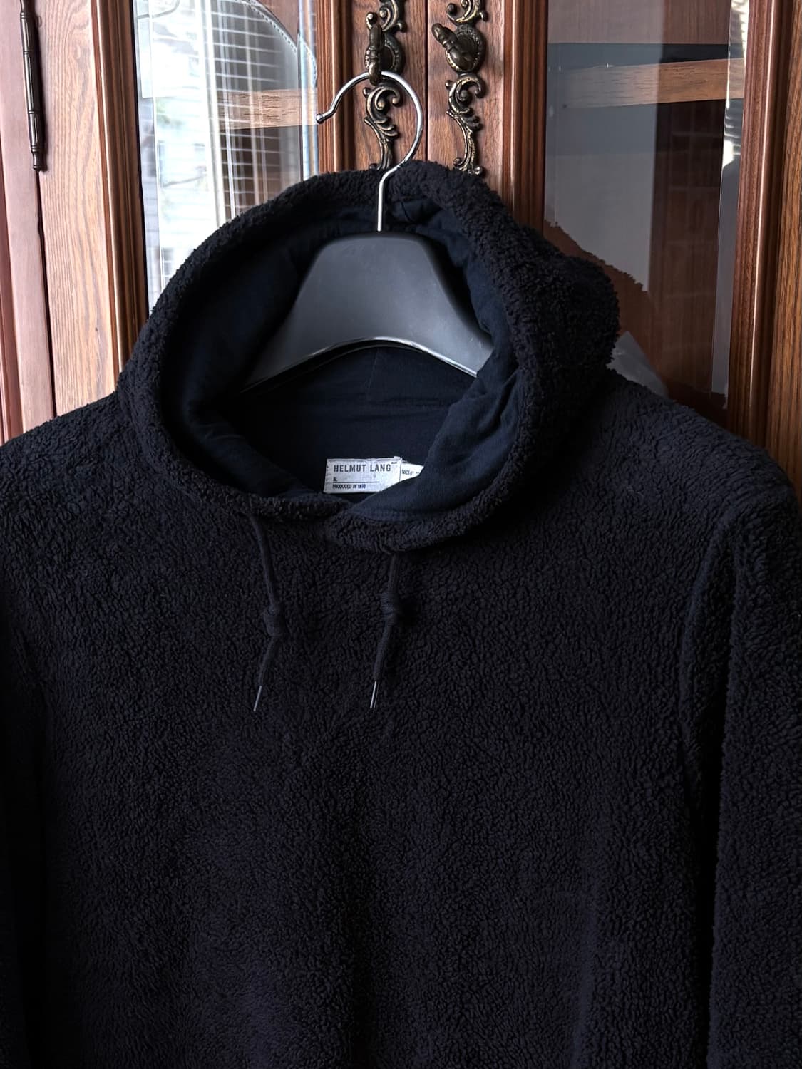 헬무트랭 아카이브 1998 본인기 텍스처 플리스 후디 상품이미지3