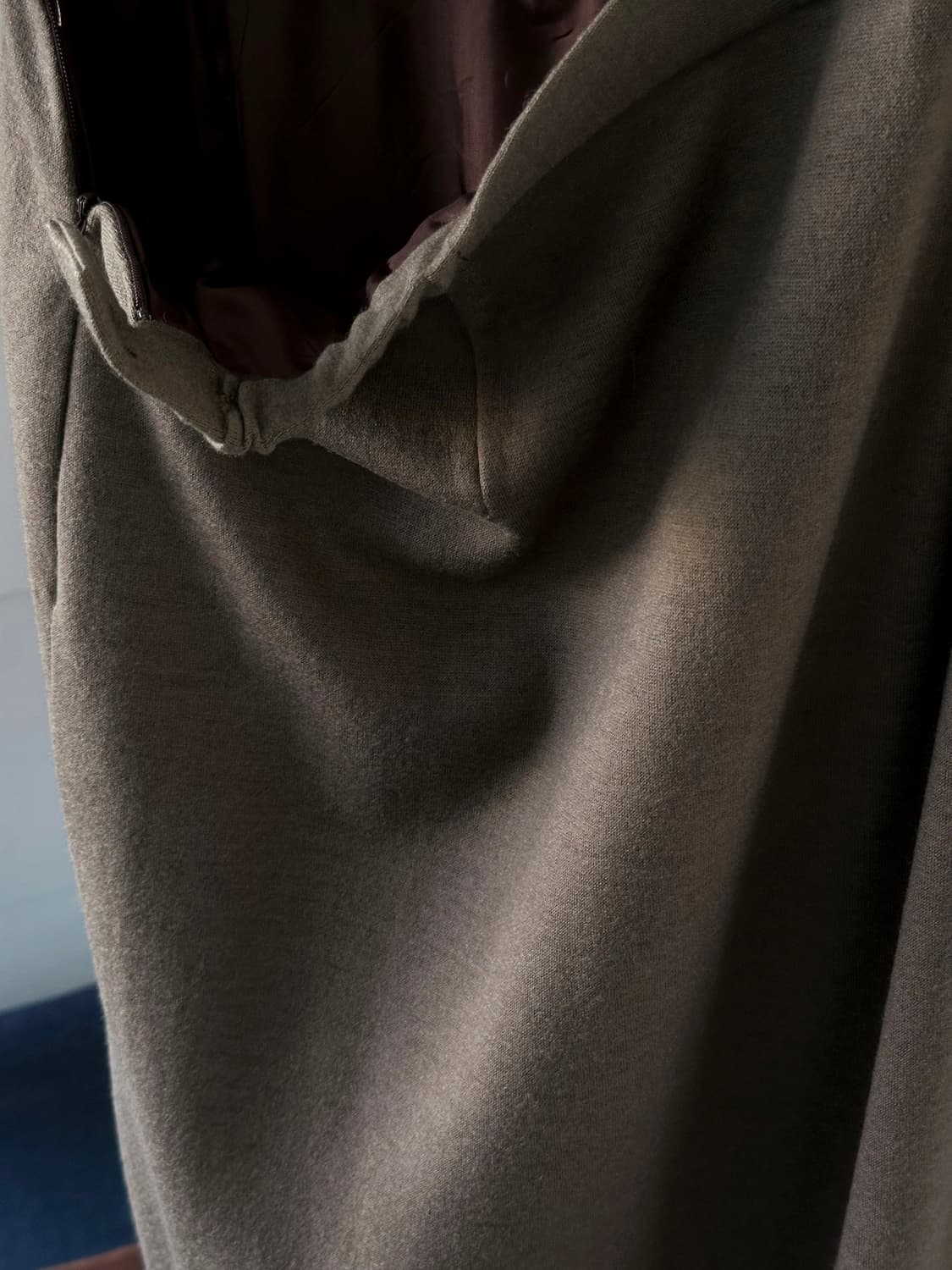 Moss knit slit design long skirt 상품이미지9