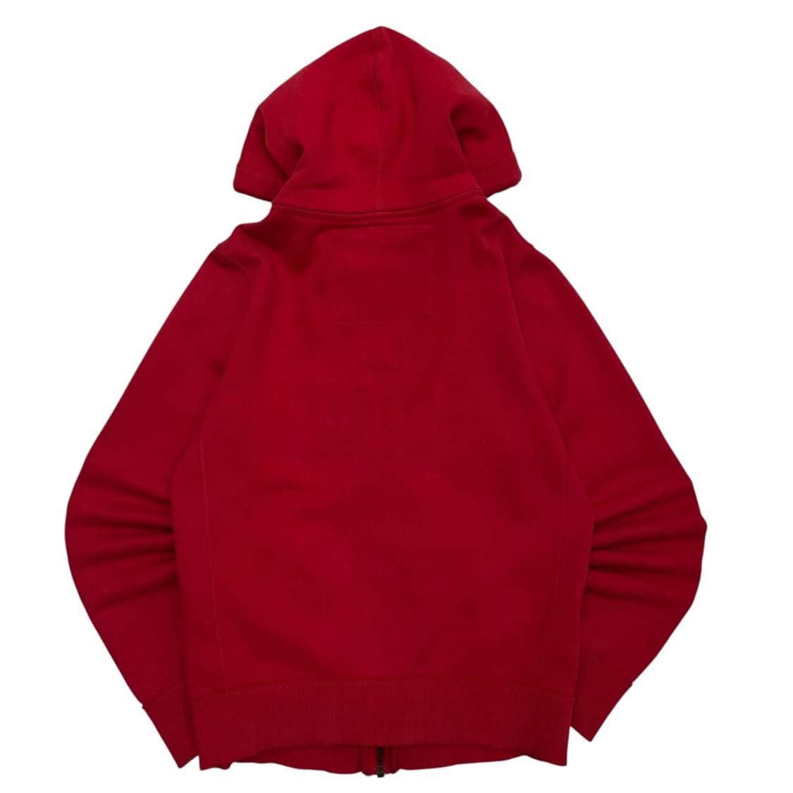 아베크롬비 센터로고 레드 후드집업 M 상품이미지3