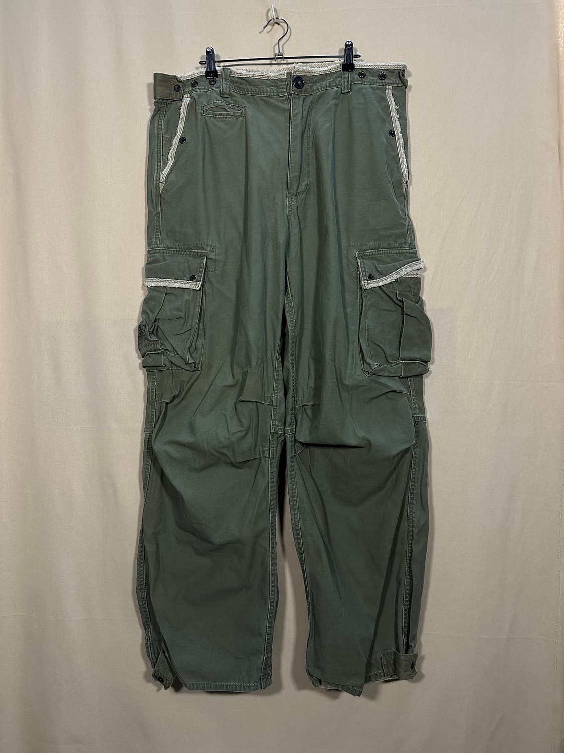 아베크롬비 90s 빈티지 유틸 카고 팬츠 처분  상품이미지1