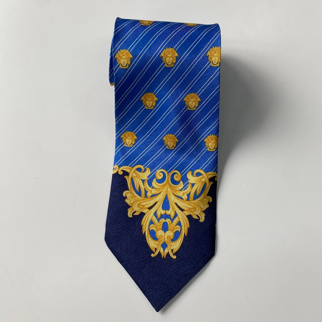 Versace 베르사체 모노그램 명품 정품 넥타이 상품이미지6