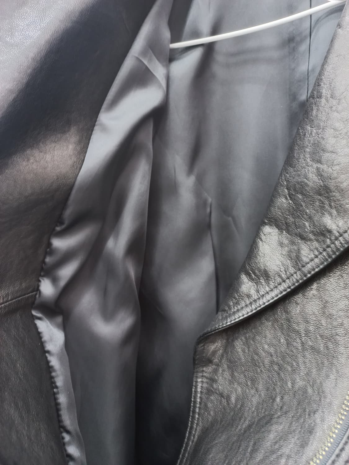 the izzat 여성 가죽 라이더 자켓 85 상품이미지4