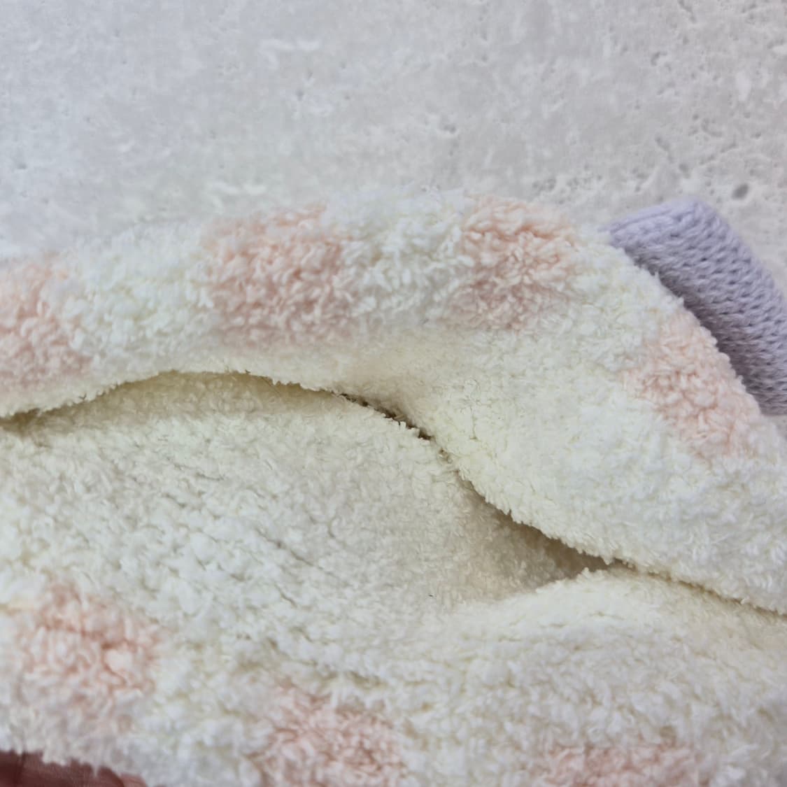 리본 보아털  룸슈즈 실내용 덧신 상품이미지7