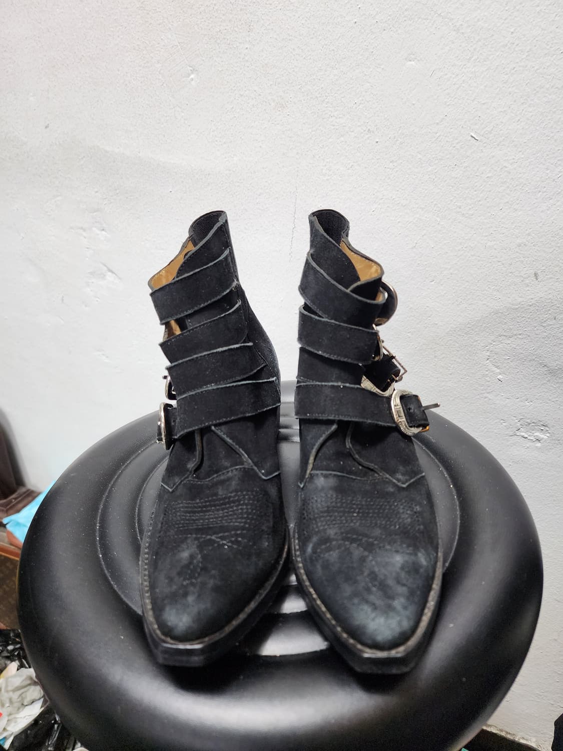 토가 풀라 스웨이드 웨스턴 부츠 상품이미지5