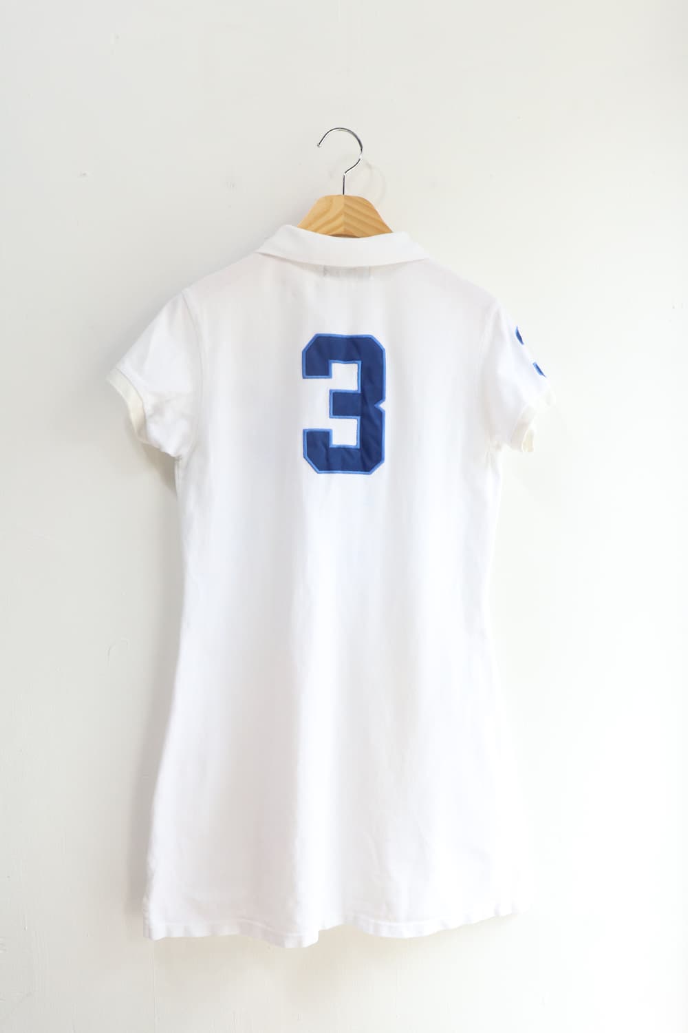 폴로 화이트코튼 미디원피스 M사이즈 상품이미지7