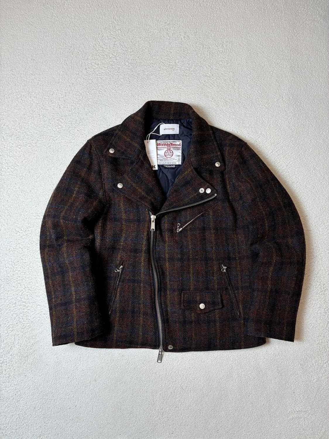 클로모르 스토너웨이 x 해리스트위드 울 라이더 자켓 PN8034 상품이미지1