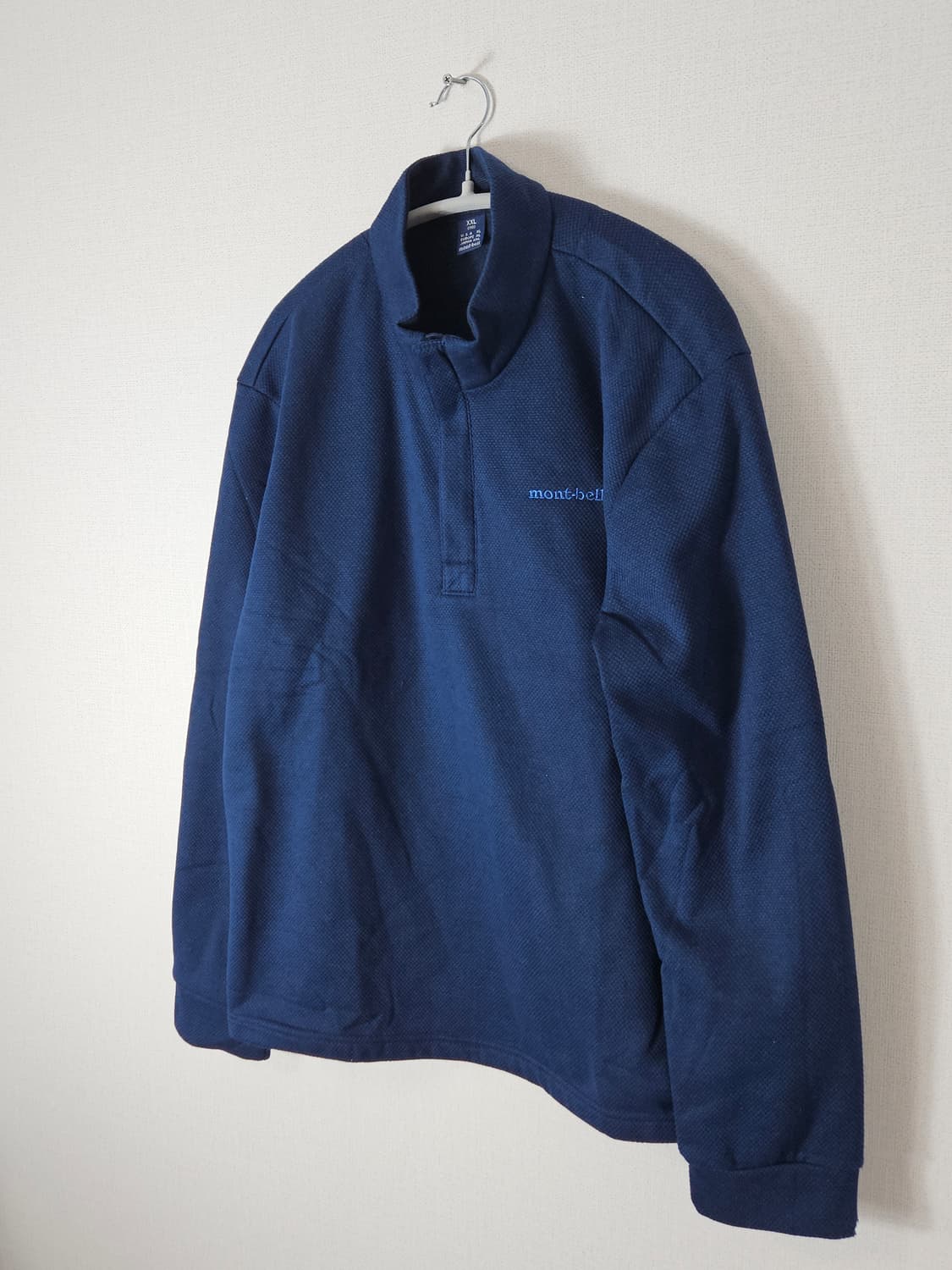 몽벨 하프집업 기능성 플리스 티셔츠 XXL (새상품) 상품이미지2