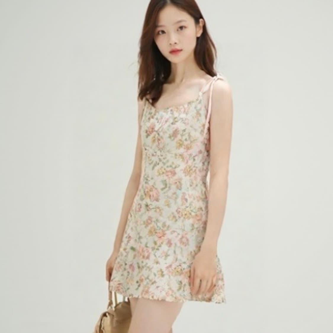 마가린핑거스 플라워 자카드 원피스 상품이미지3