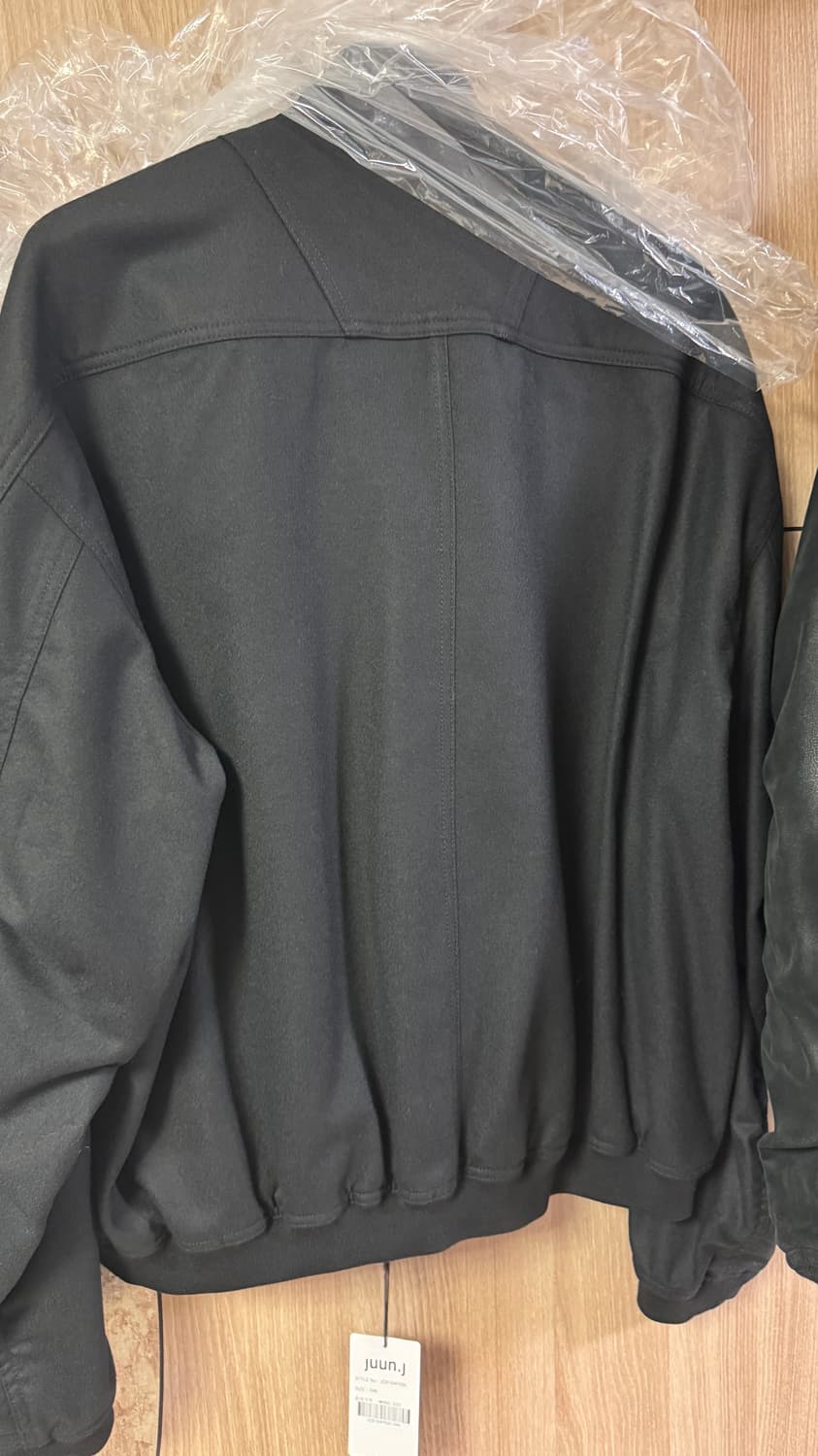 준지 26ss 솔리드 울 헤링턴 블루종 46 상품이미지4