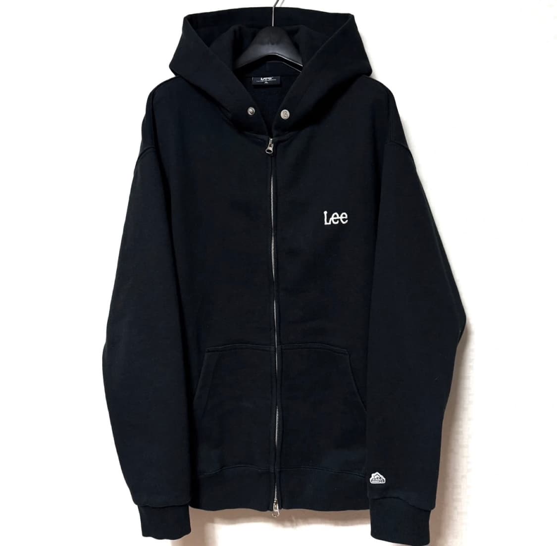 🖤Lee 스몰로고 블랙 후드집업🖤 상품이미지1