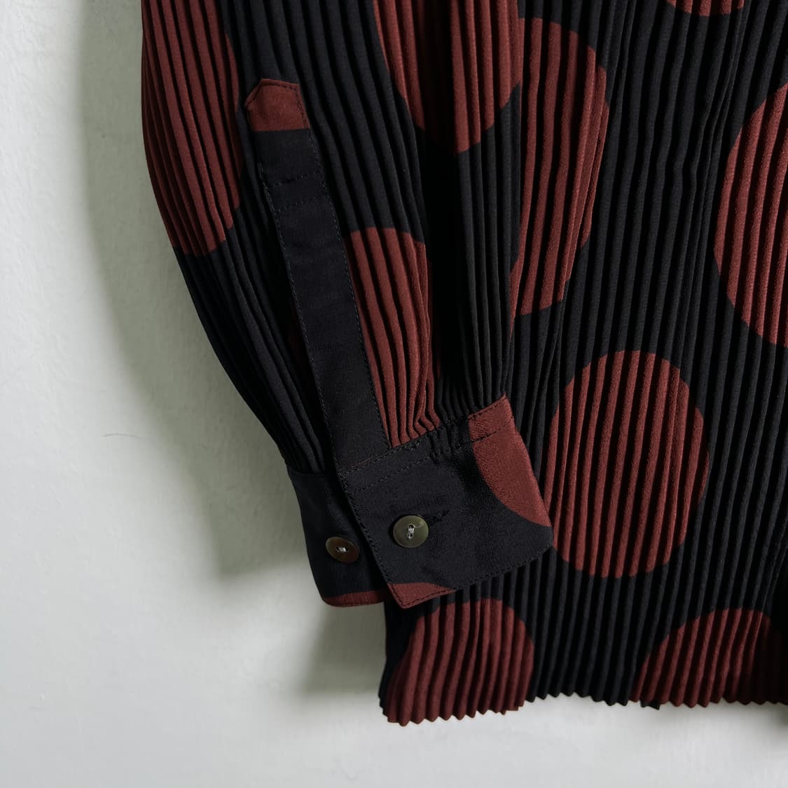 Atsuro Tayama 아츠로 타야마 플리츠 도트 셔츠 상품이미지7