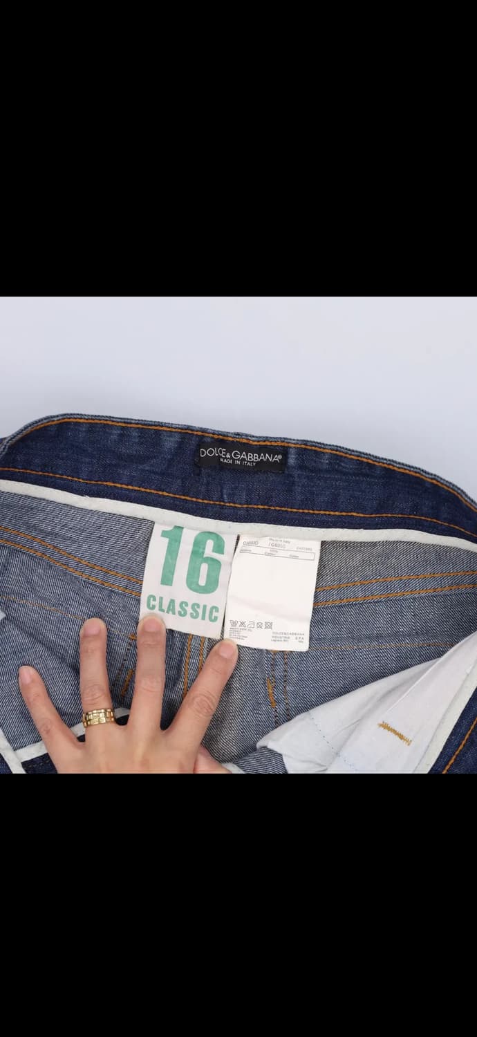 돌체앤가바나 데님 청바지 팬츠 0115H2 상품이미지5