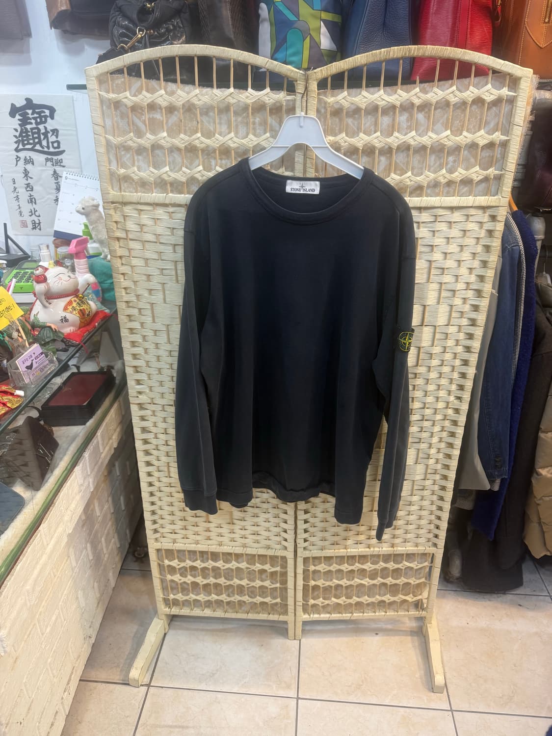 110/21fw 정품 스톤아일랜드 맨투맨 팝니다 상품이미지1