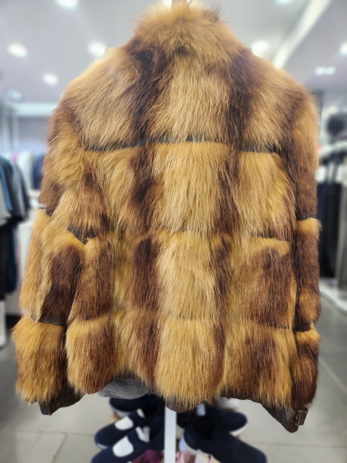 이벌렌 폭스퍼 반코트자켓 상품이미지5