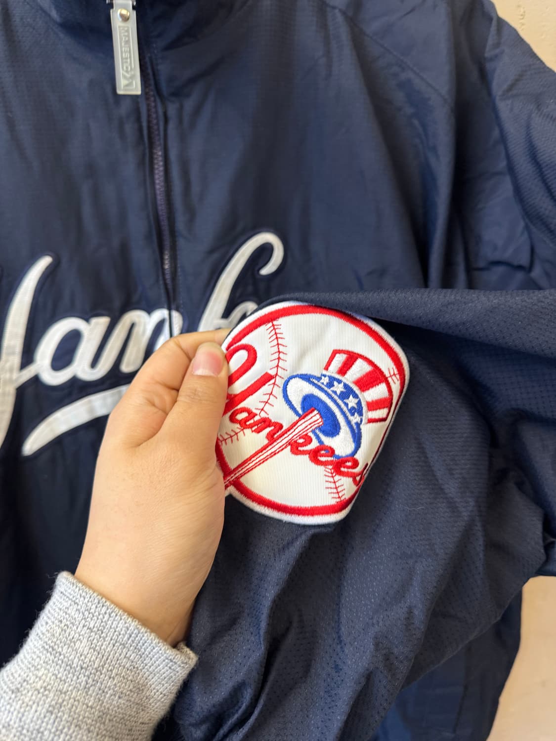 마제스틱 뉴욕 양키스 오왼 자켓 xl 상품이미지4