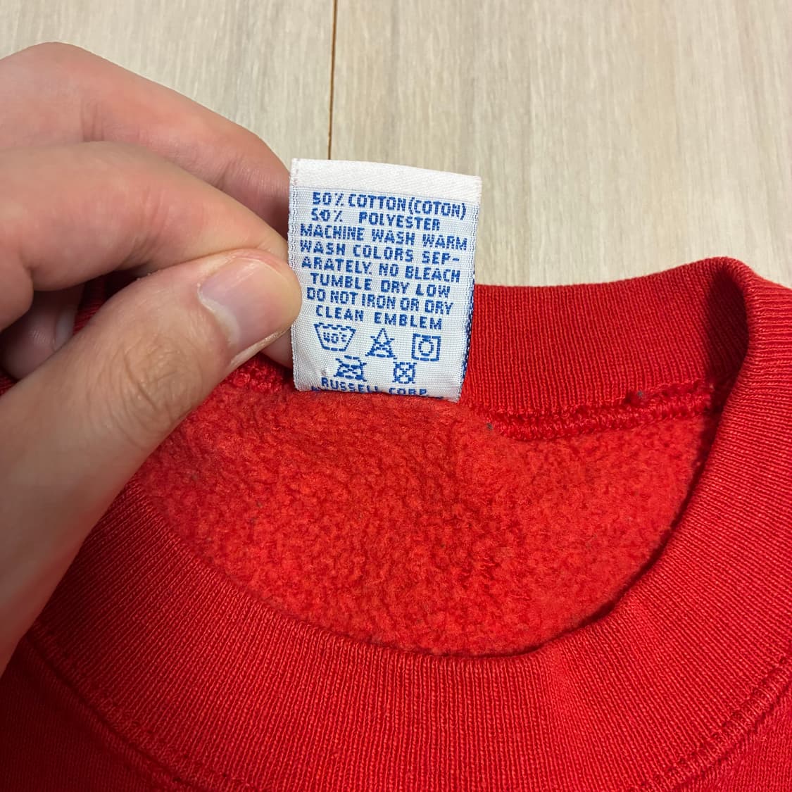 90s 러셀 스웻 XL Made in USA 상품이미지3