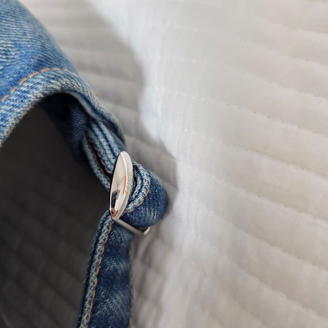 정품 셀린느 트리오페 데님 볼캡 상품이미지6