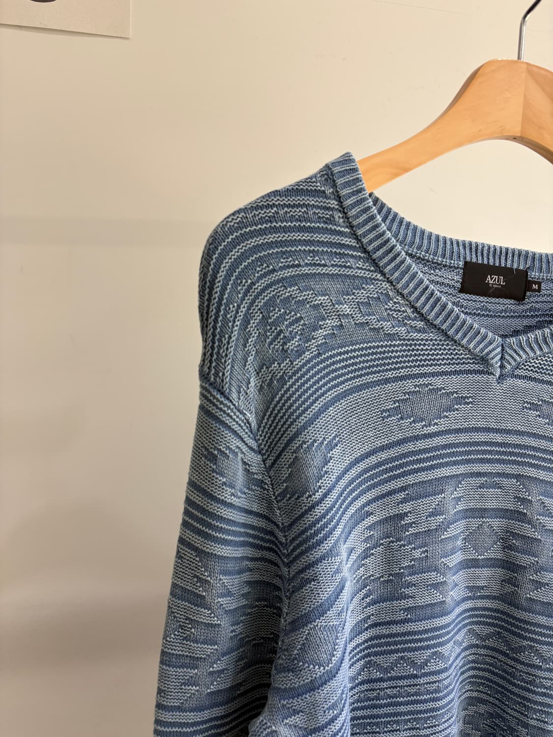 AZUL 브이넥 니트 상품이미지3