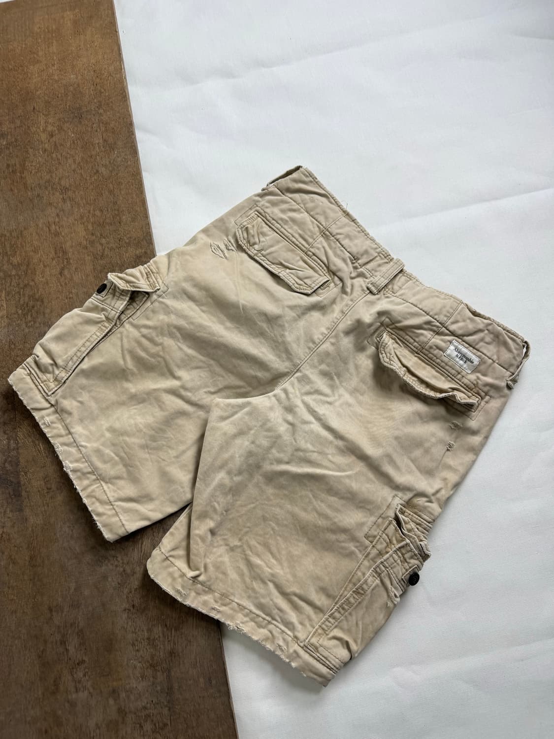 abercrombie 아베크롬비 빈티지 밀리터리 카고 반바지 상품이미지4