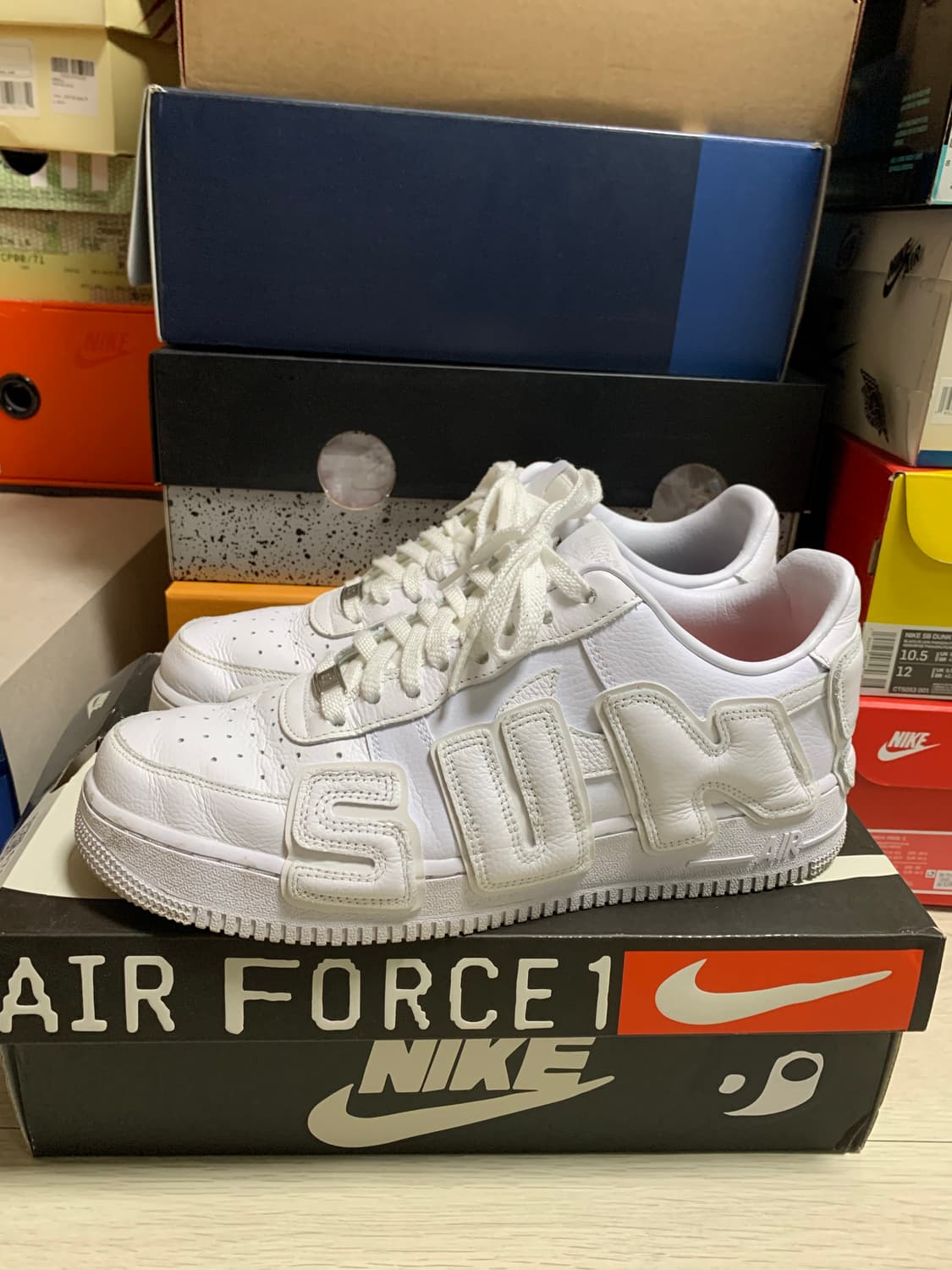 [280]CPFM 나이키 에어포스1 화이트 상품이미지1