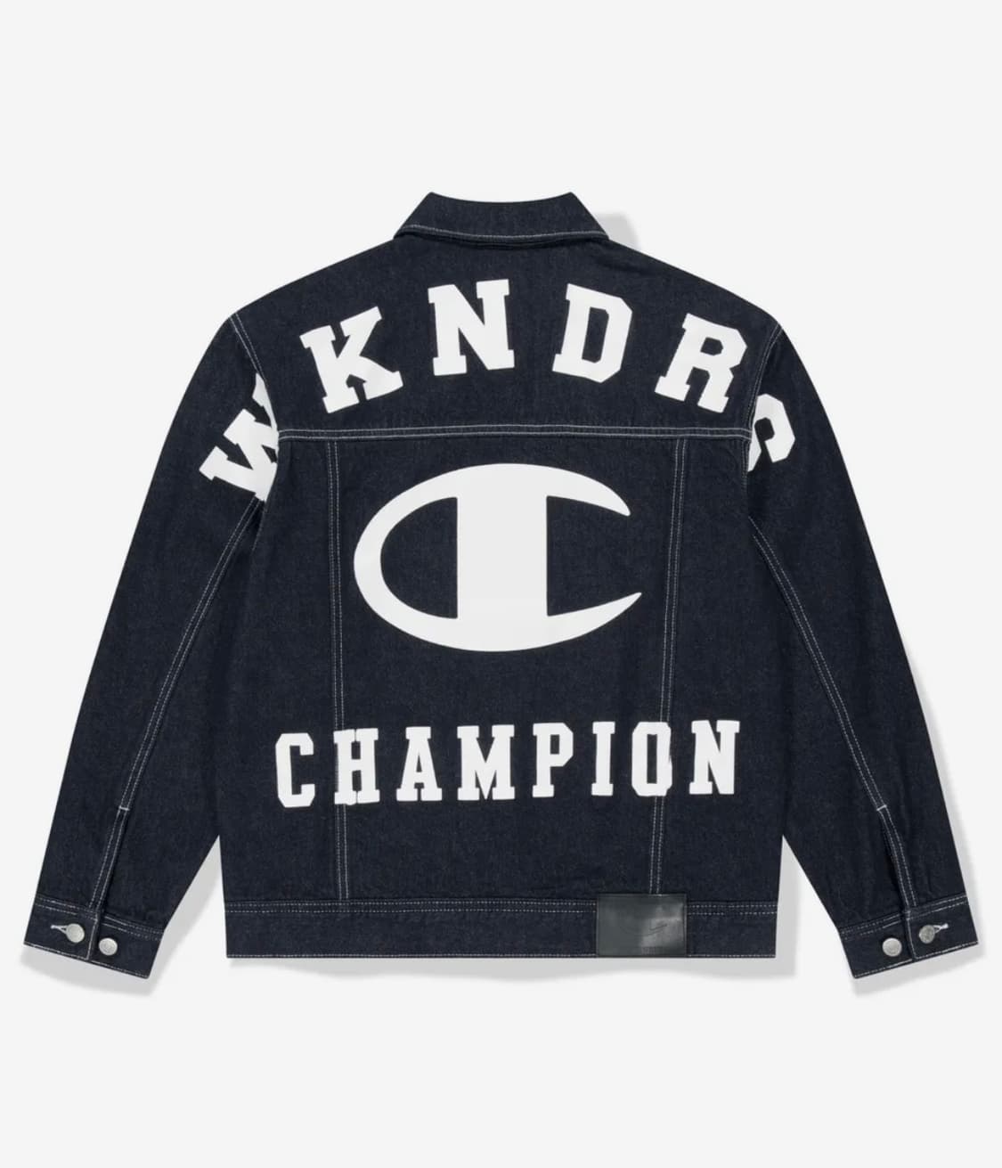 챔피온 x 워캔더스 DENIM TRUCKER JACKET XL 새상품 상품이미지1