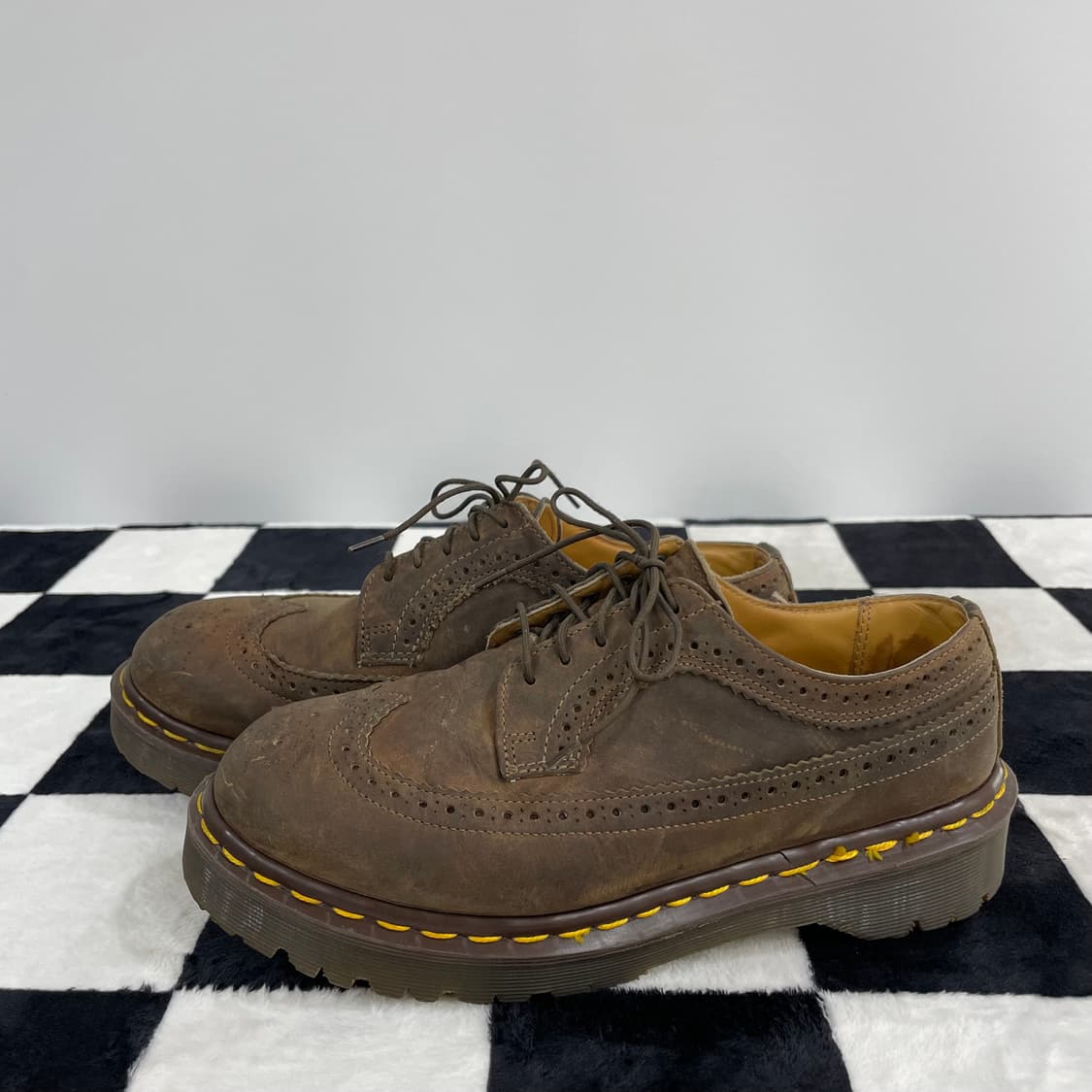 닥터마틴 3989 브라운 윙팁 슈즈 (6) 상품이미지3