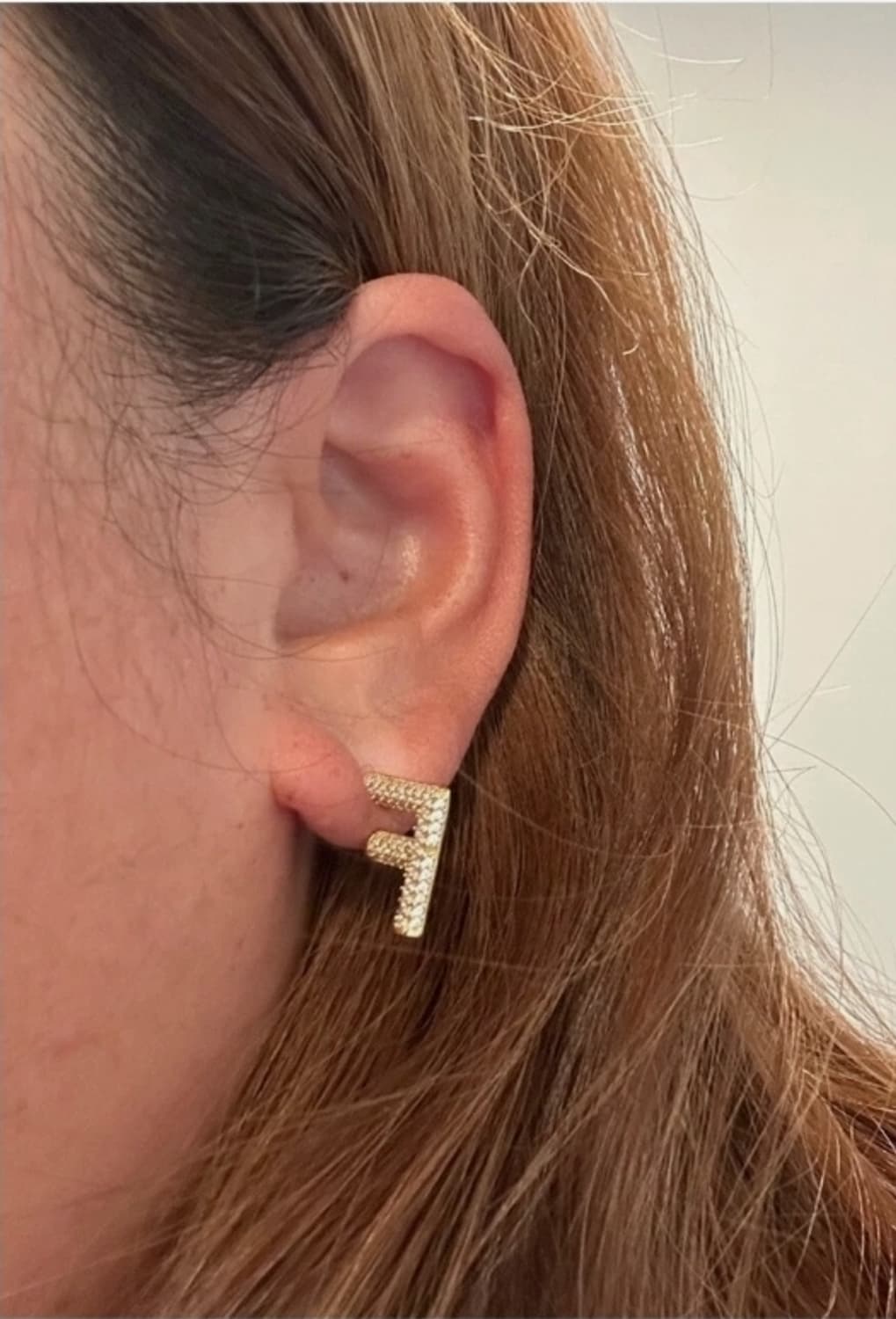 펜디 FF 크리스탈 스터드 귀걸이 상품이미지4