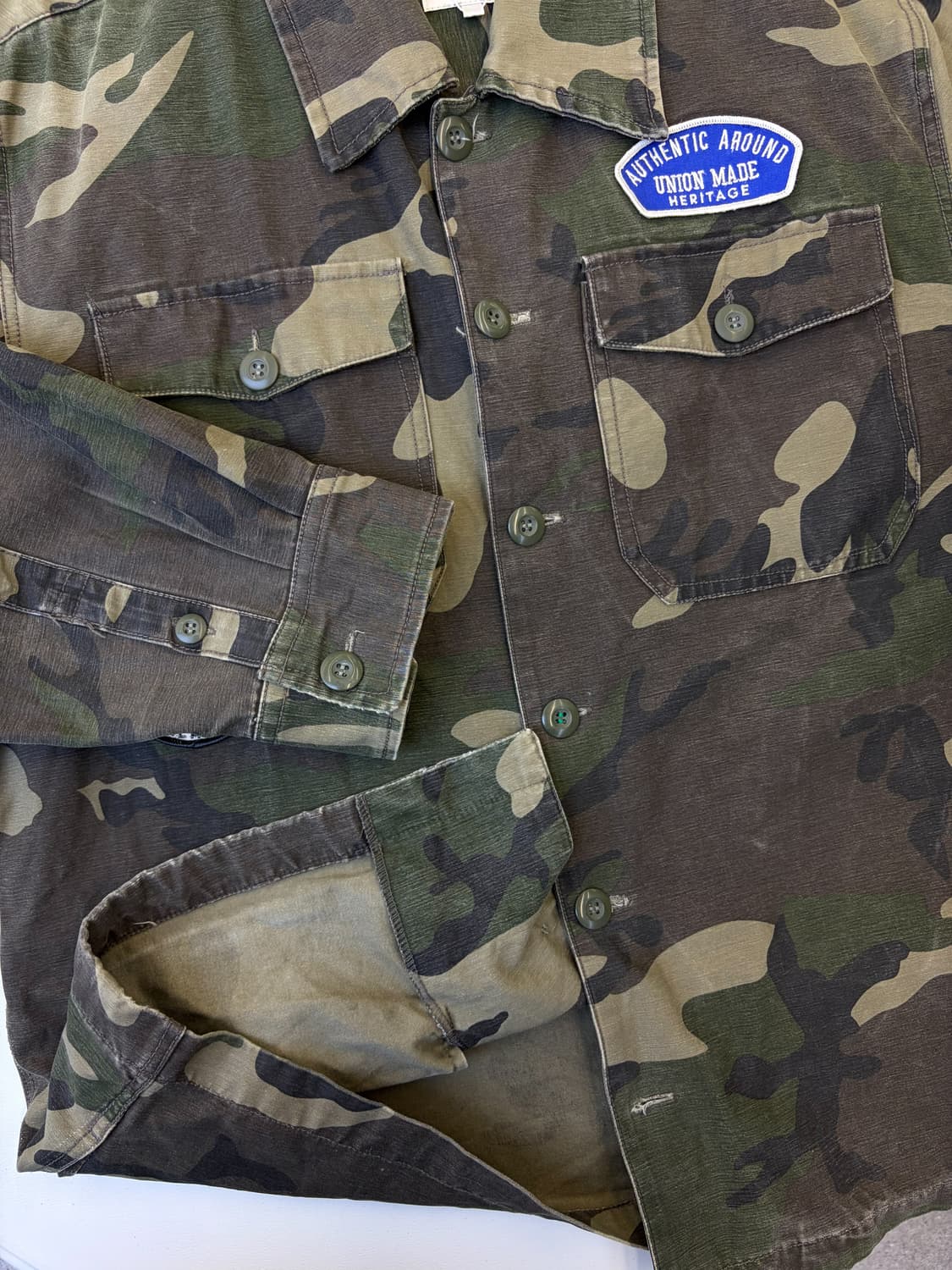 파워투더피플 멀티 패치 카모 BDU 자켓 상품이미지7