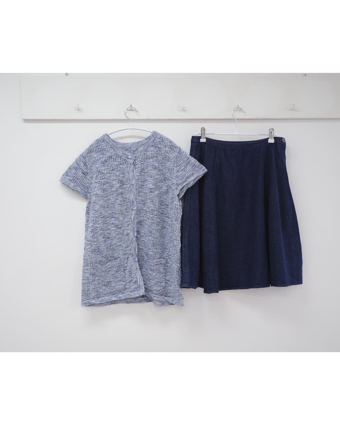  Blue summer knit cardigan 상품이미지4