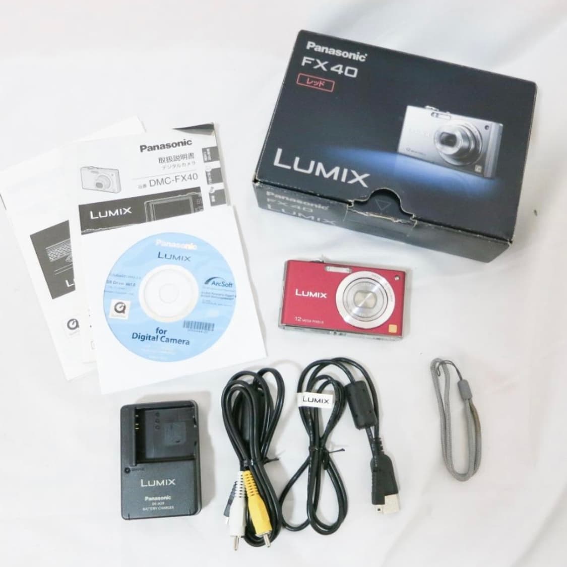 panasonic lumix dmc-fx40 red 상품이미지10