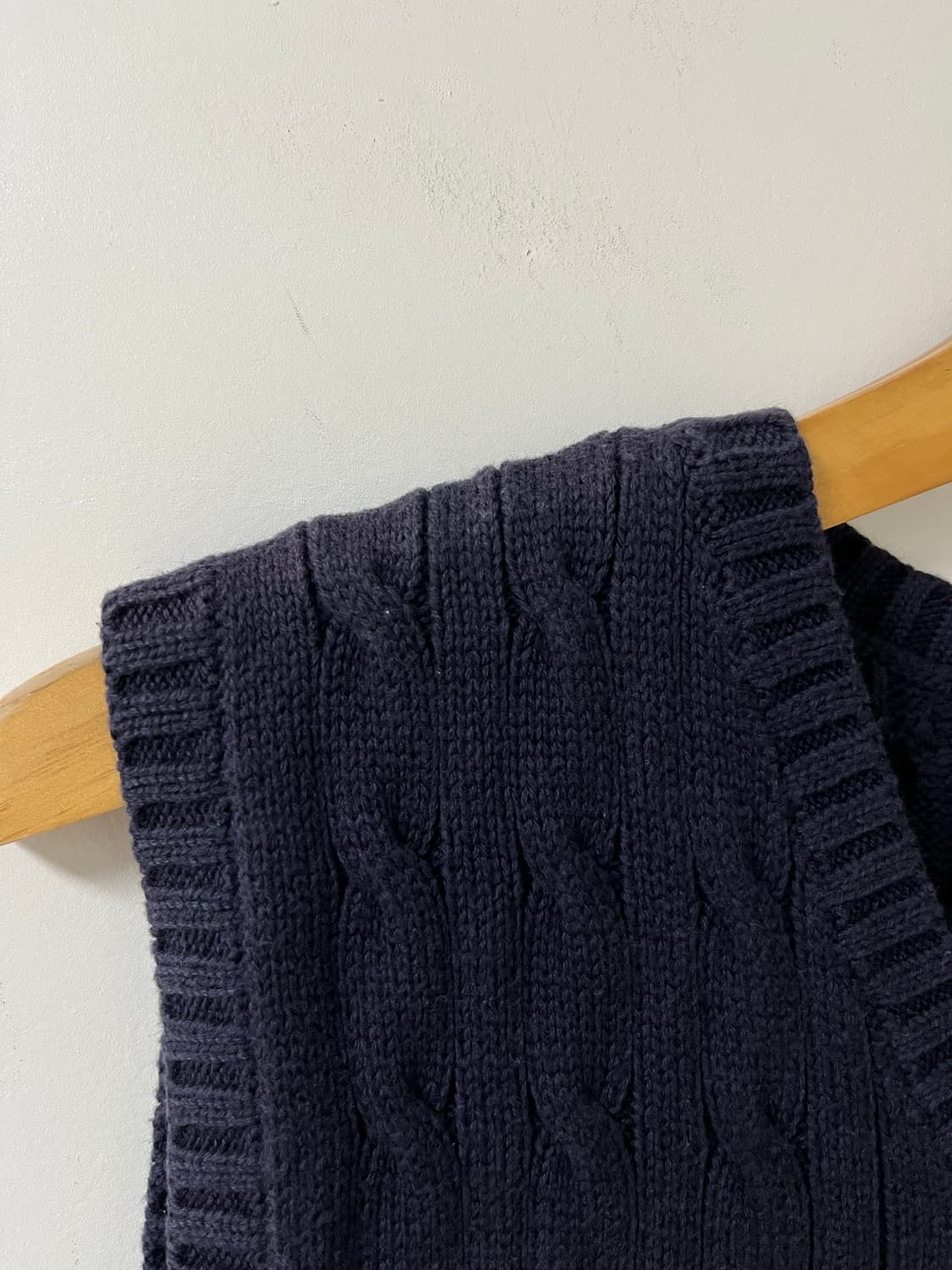 폴로 조끼 폴로 꽈베기 베스트 상품이미지8