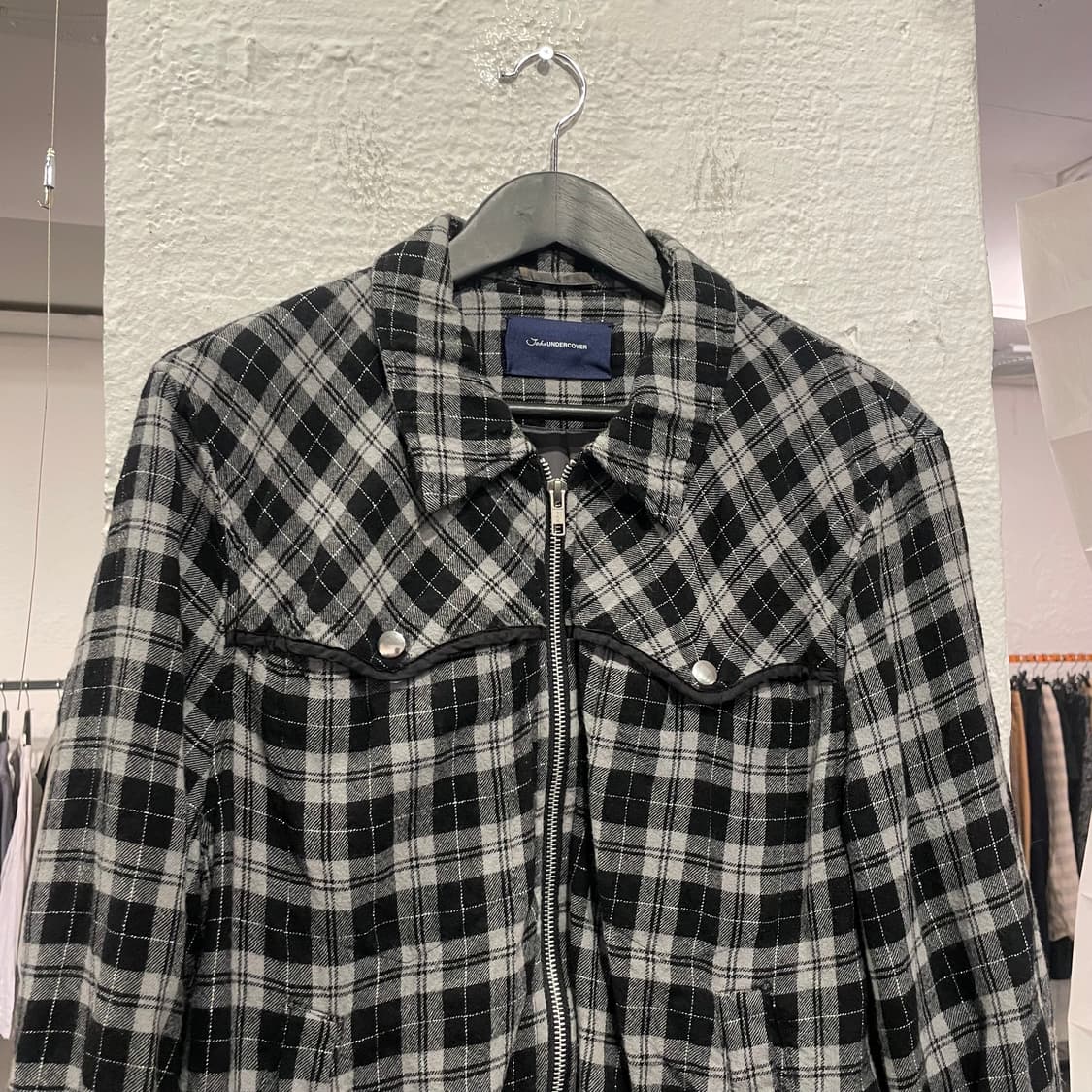 언더커버 축융 울 웨스턴 자켓 상품이미지2