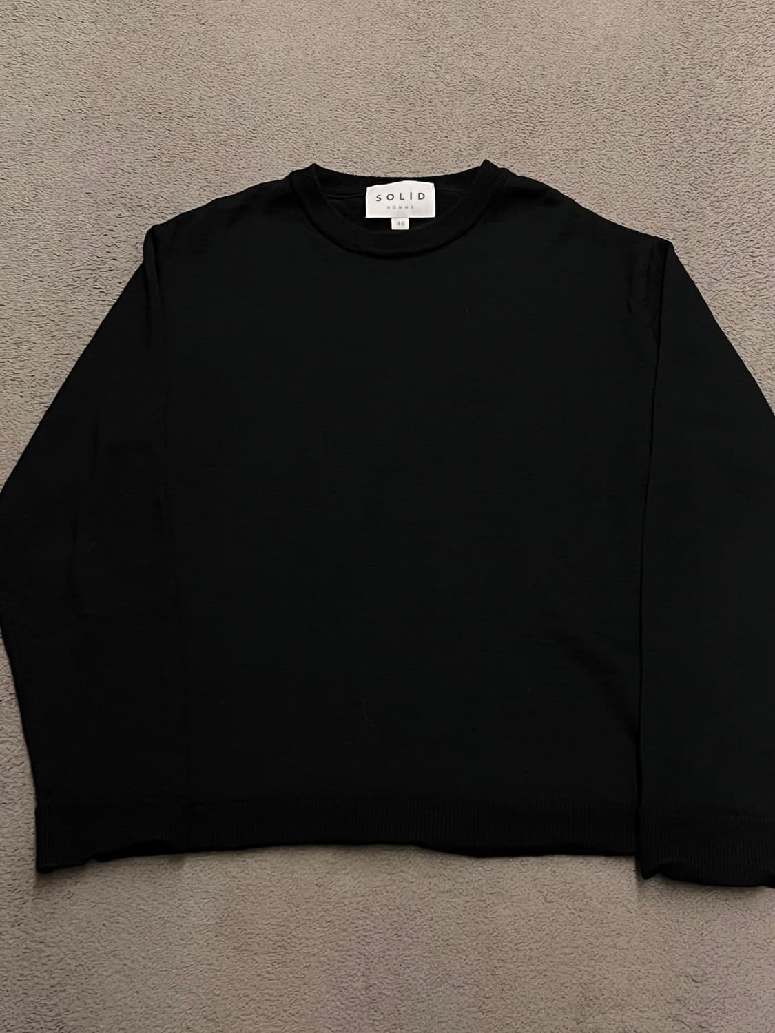 솔리드옴므 니트 처분  상품이미지1