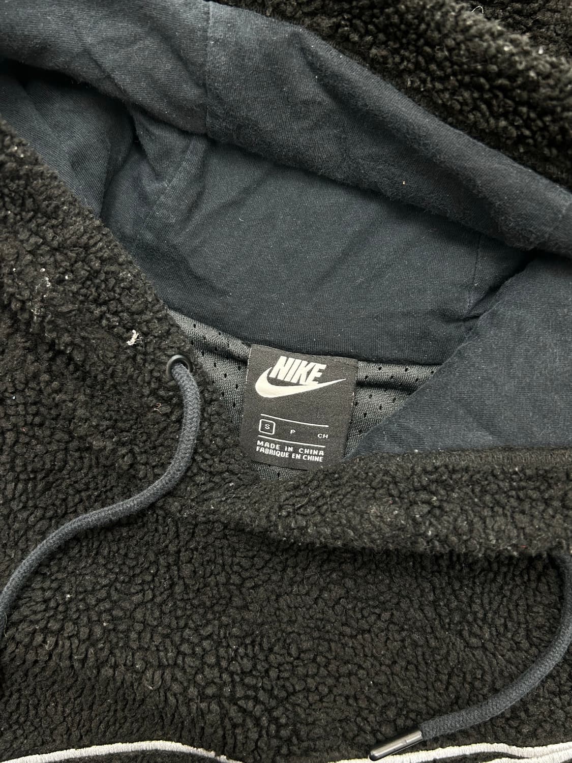 나이키 빅스우시 쉐르파 플리스 후드티 S 상품이미지5