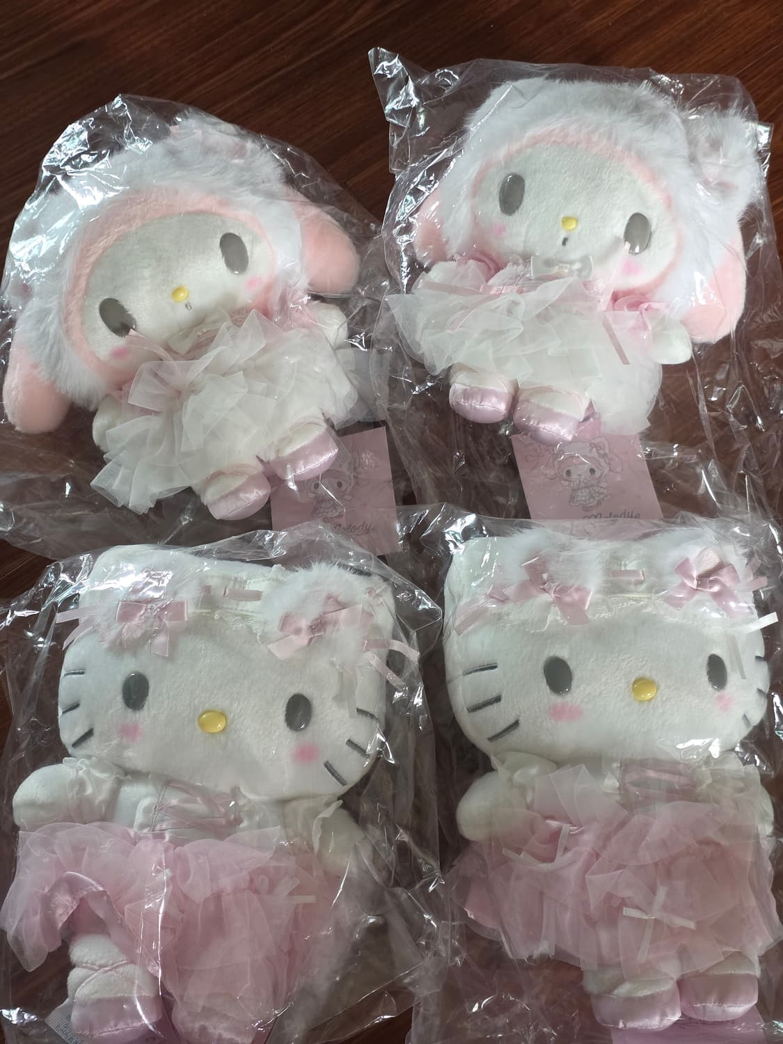 산리오 발레리나 시로네코 마이멜로디 헬로키티 봉제인형 누이 상품이미지1