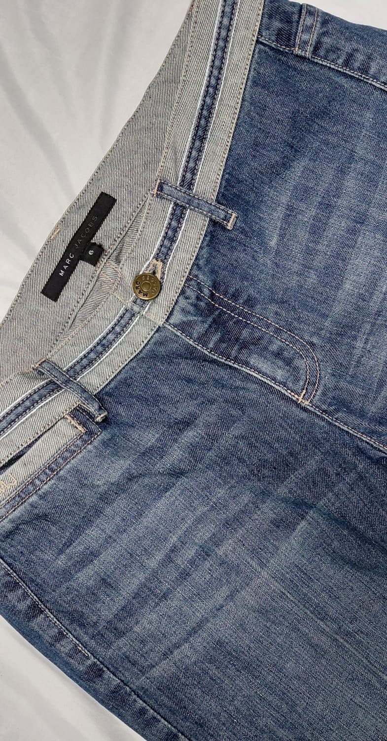 마크 제이콥스 빈티지 M로고 배색 플레어 데님 팬츠 (Size 6) 상품이미지1