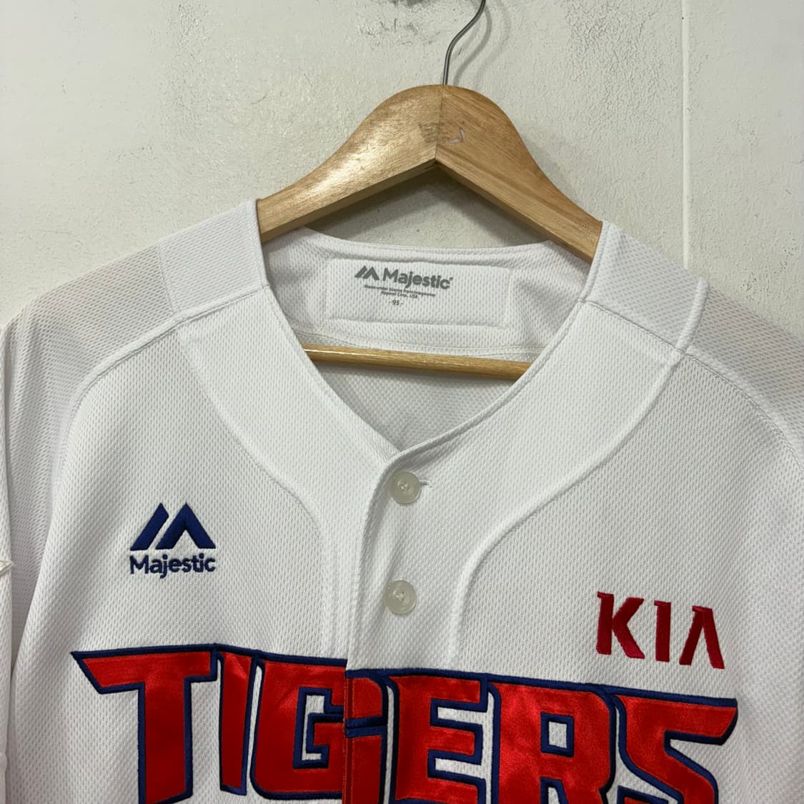 기아타이거즈 마제스틱 어센틱 김민식 유니폼 상품이미지2