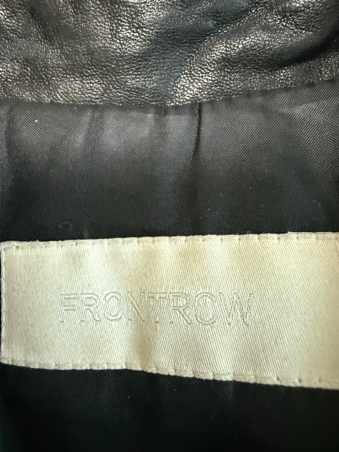 FRONTROW 양가죽 자켓 S 프론트로우 상품이미지4