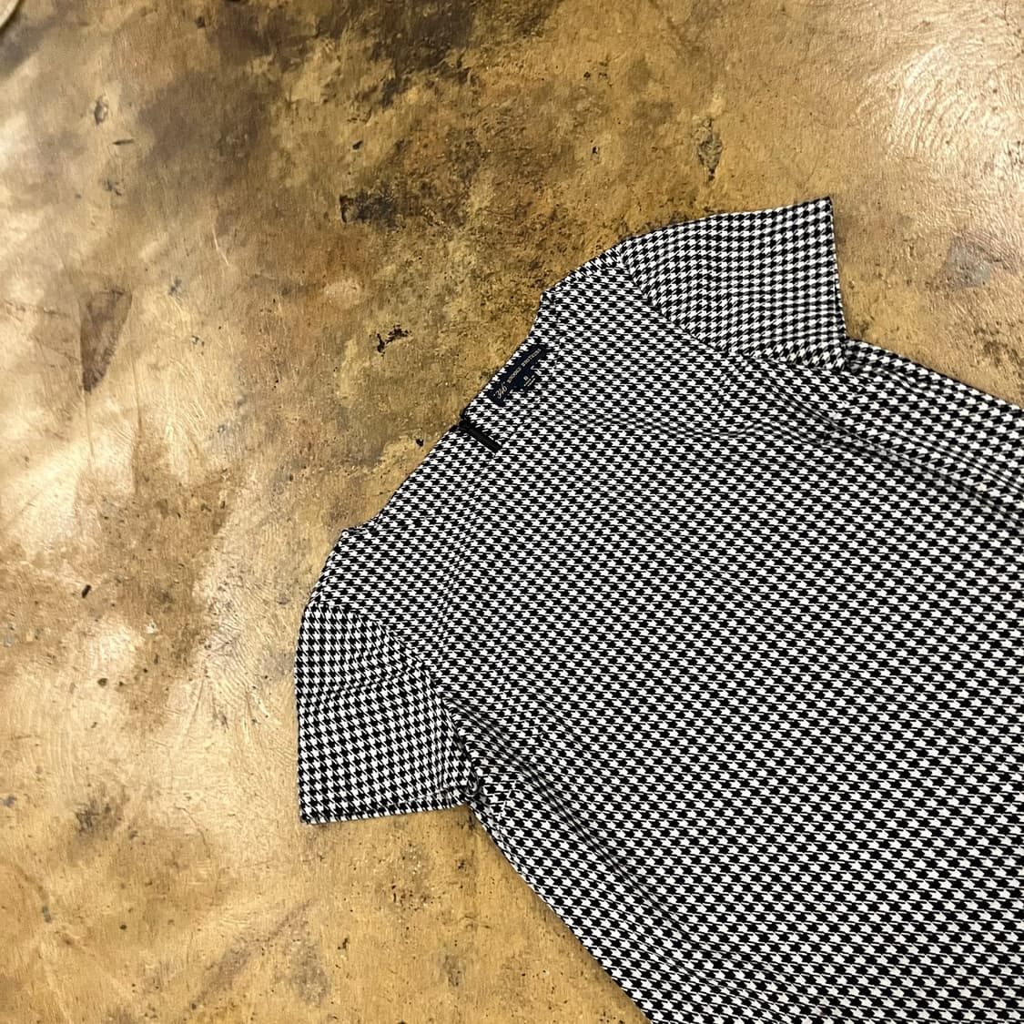 [정품/8] 브룩스 브라더스 깅엄체크 반팔 블라우스 b19 상품이미지1