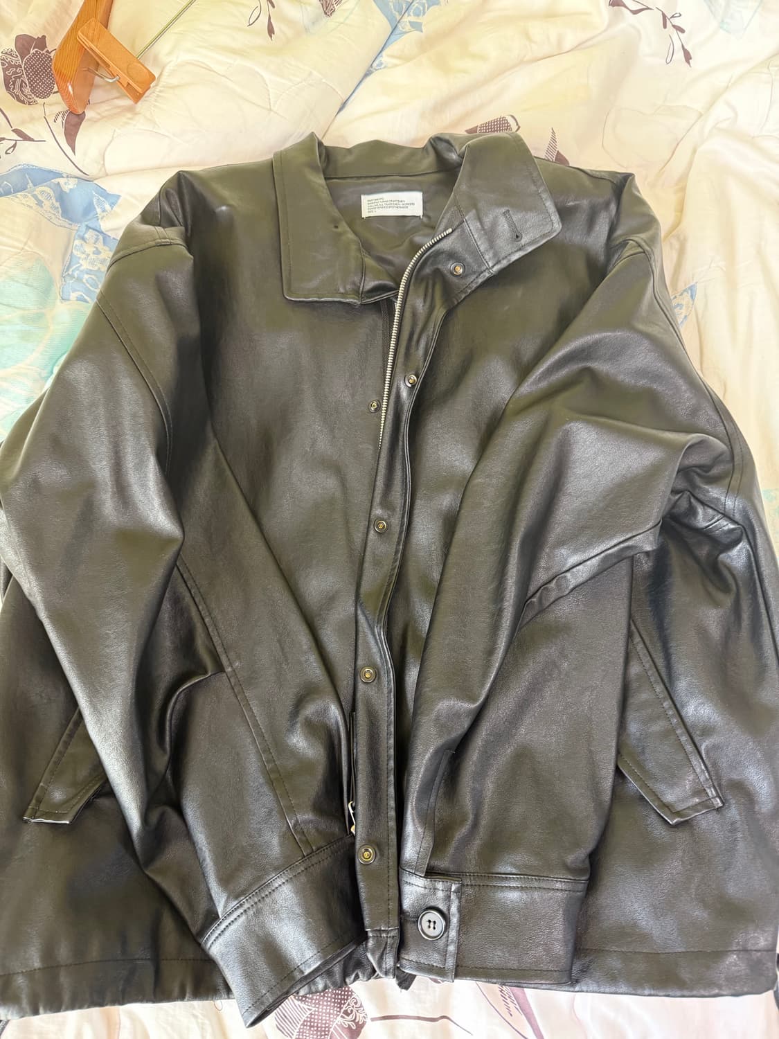 파르티멘토 비건 레더 필드 자켓 L 상품이미지4