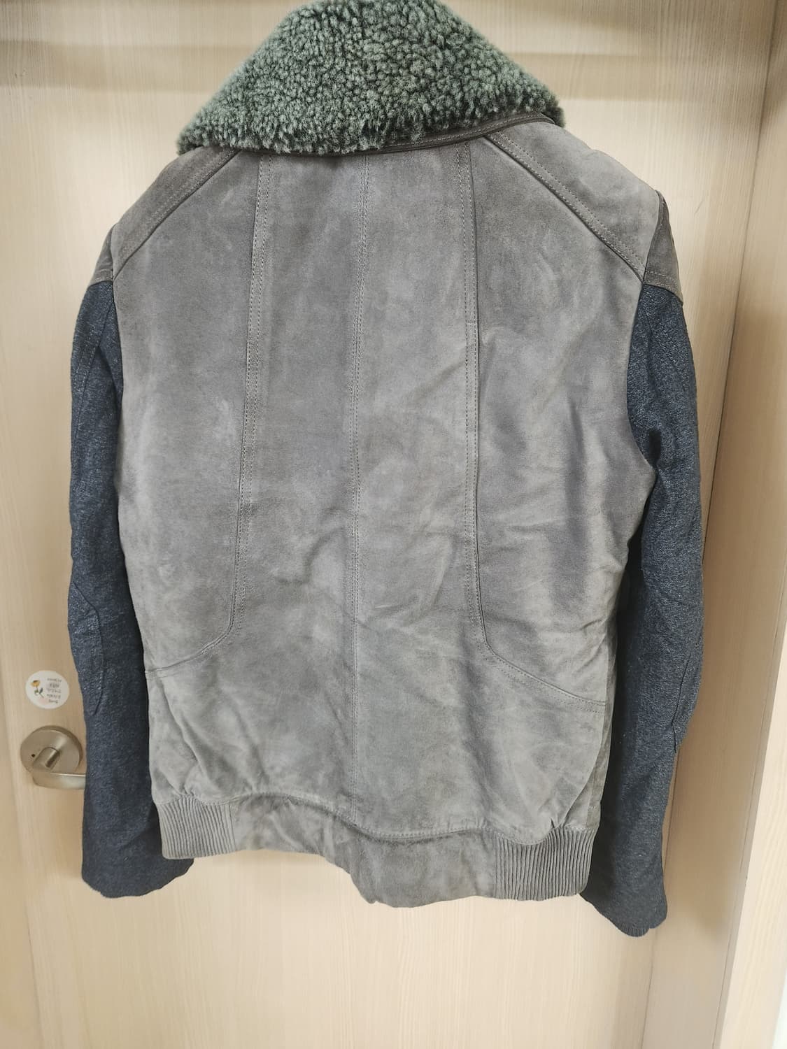 킨로크 송아지 스웨이드 무스탕 상품이미지2