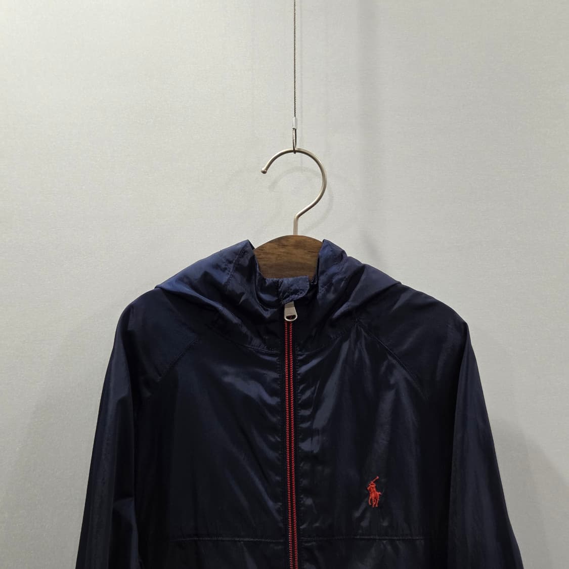 폴로랄프로렌 키즈 바람막이 네이비 S/8  상품이미지2